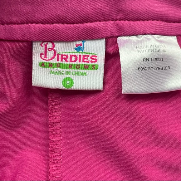 Vibrant Pink and Green Mini Skirt - Picture 7 of 10